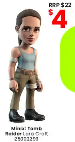 Toymate Minix: Tomb Raider Lara Croft offer