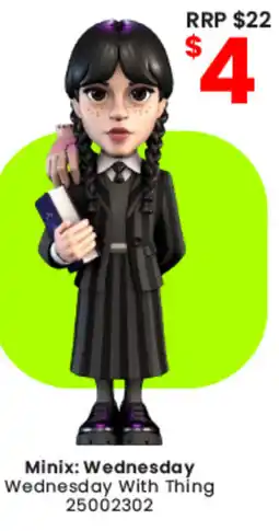 Toymate Minix: Wednesday Wednesday With Thing offer