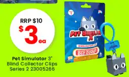 Toymate Pet Simulator 3" Blind Collector Clips Series 2 offer