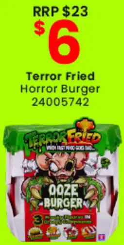 Toymate Terror Fried Horror Burger offer