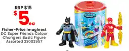Toymate Fisher-Price Imaginext DC Super Friends Colour Changers Basic Figure Assorted offer