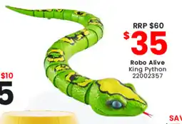 Toymate Robo Alive King Python offer