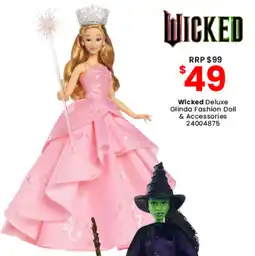 Toymate Wicked Deluxe Glinda Fashion Doll & Accessories offer