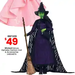 Toymate Wicked Deluxe Elphaba Fashion Doll & Accessories offer