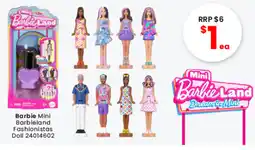 Toymate Barbie Mini Barbieland Fashionistas Dol offer