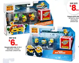 Toymate Despicable Me 4 Mini Mayhem Assorted offer