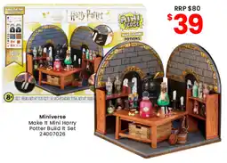 Toymate Miniverse Make It Mini Harry Potter Build It Set offer