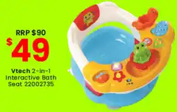Toymate Vtech 2-in-1 Interactive Bath Seat offer