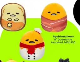Toymate Squishmallows 8 Gudetama Assorted offer