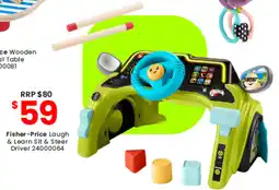 Toymate Fisher-Price Laugh & Learn Sit & Steer Driver offer