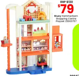 Toymate Bluey Hammerbarn Shopping Centre Playset offer