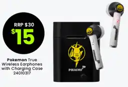 Toymate Pokemon True Wireless Earphones with Charging Case offer