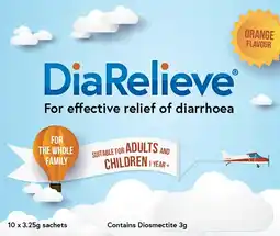 Pharmacy Best Buys Diarelieve 10 X 3.25g Sachets offer