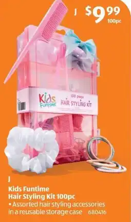 ALDI Kids Funtime Hair Styling Kit offer