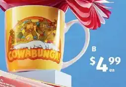 ALDI Licensed Mugs offer