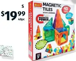ALDI Bilt magnetic tiles offer