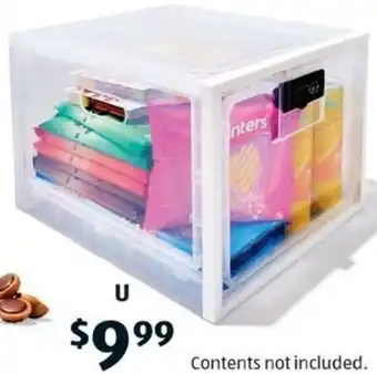 ALDI Clear Lock Box offer