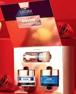 ALDI Lacura Skin Science Caviar Collagen Pro Luxury Anti-Wrinkle Gift Set offer