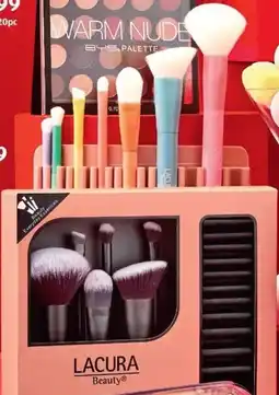 ALDI Lacura Make Up Brush Set and Silicone Holder offer