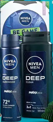ALDI Nivea Men Deep Duo Kit offer