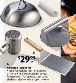 ALDI Smashed Burger Kit offer
