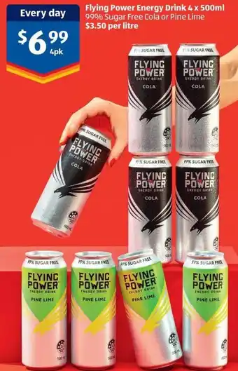 Flying Power Energy Drink