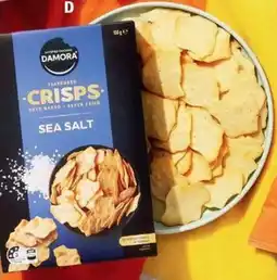 ALDI Damora Satisfied Snacking Crisps offer
