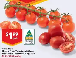 ALDI Australian Cherry Truss Tomatoes offer