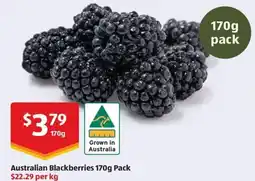 ALDI Australian Blackberries offer