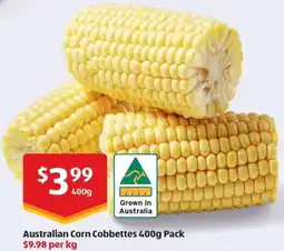 ALDI Australian Corn Cobbettes offer