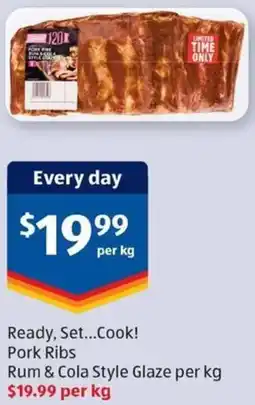 ALDI Ready, Set...Cook! Rum & Cola Style Glaze offer