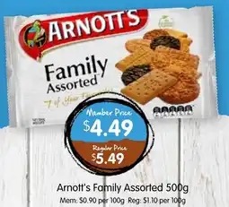 Spudshed Arnott's Family Assorted offer