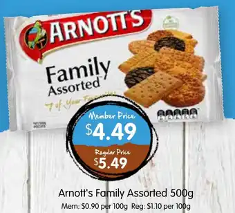 Spudshed Arnott's Family Assorted offer