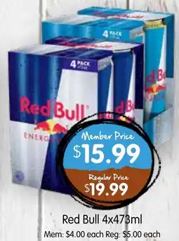 Spudshed Red Bull offer