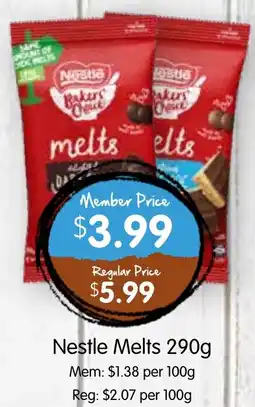 Spudshed Nestle Melts offer