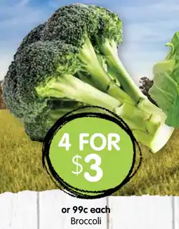 Spudshed Broccoli offer