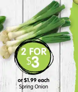 Spudshed Spring Onion offer