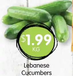 Spudshed Lebanese Cucumbers offer