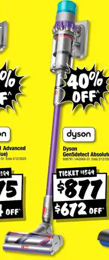 JB Hi-Fi Dyson Gen5detect Absolute offer