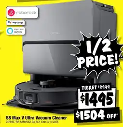 JB Hi-Fi roborock S8 Max V Ultra Vacuum Cleaner offer