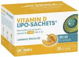 healthylife Lipo-Sachets Vitamin D Melon offer