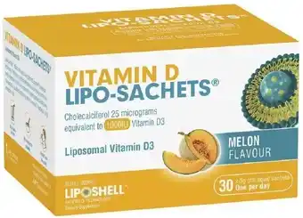 Lipo-Sachets Vitamin D Melon