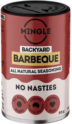 healthylife Mingle Backyard Barbecue All Natural Seasoning 50g offer