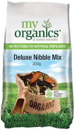 healthylife My Organics Deluxe Nibble Mix 200g offer