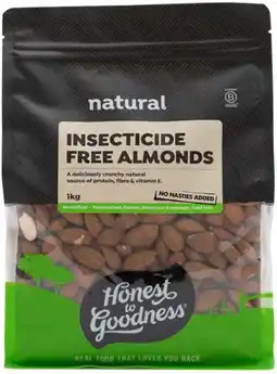 healthylife Honest to Goodness Insecticide Free Almonds offer