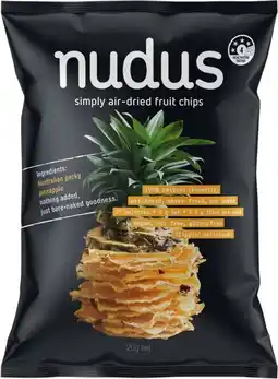 healthylife Nudus Air-Dried Pineapple Fruit Chips offer