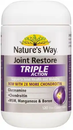 healthylife Natures Way Joint Restore Triple Action offer