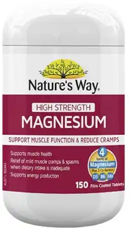 healthylife Natures Way High Strength Magnesium offer