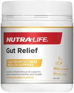 healthylife Nutra-Life Gut Relief Powder Mango/ Orange offer