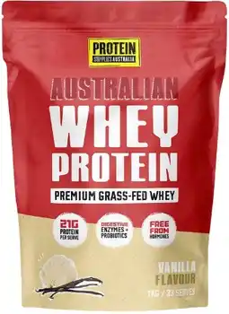 healthylife Protein Supplies Australia Whey Protein Powder Vanilla offer